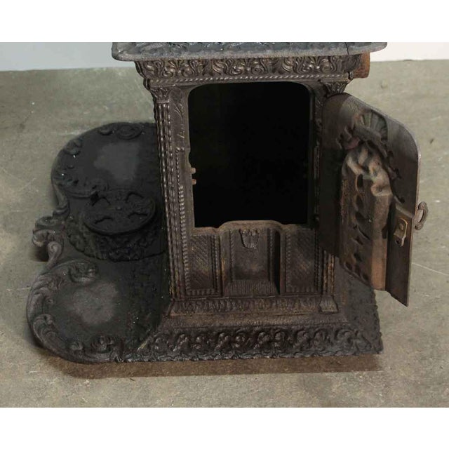 Victorian Style Cast Iron Coal Stove Chairish