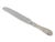 Traditional Kirk Stieff Rose Pattern Sterling Silver Dinner Knives, S/7 For Sale - Image 3 of 3