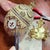 Ornamental & Decorative Materials Pierre Lorren Handmade Faberge Egg Style Trinket Fabergé Egg Style Austrian Crystal Diamond Pure Gold Deco Hand Painted 5 Star Egg & Handmade Bracelet For Sale - Image 7 of 11