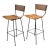 Umanoff Bar Stools - a Pair For Sale