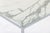 Mid Century Square White Marble Side or Coffee Table by Florence Knoll For Sale - Image 10 of 10