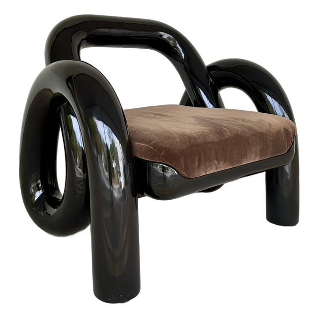 Caracole Italian Modern Gelee Accent Chair For Sale