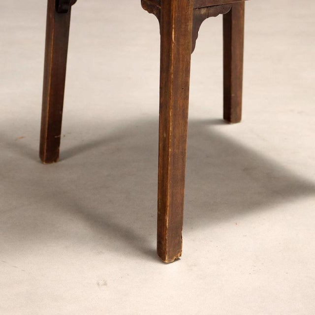 Antique Art Nouveau Painted Walnut and Poplar Planter, 20th Century For Sale - Image 6 of 9