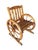 Southwestern Wooden Wagon Wheel Table and Chairs Set, 1960s For Sale - Image 4 of 7