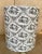 Vintage Labrazel Ceramic Toile Wastebasket. Made in Italy this Wastebasket was made by the finest Artisans. It can be used...