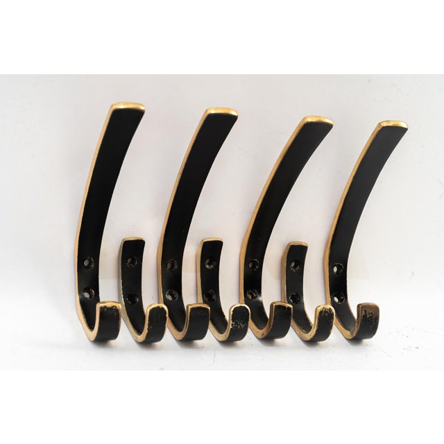 Original condition Big hooks: Hight: 15cm Wide: 2cm Deep: 10,5cm Small hooks: Hight: 7cm Wide: 2cm Deep: 6cm I have...