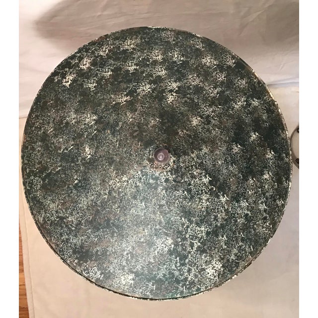 1980s MidCentury Modern Van Teal Lucite Table Lamps Metal Shades a