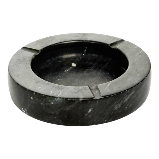 Black Marble Ashtray, France, 1970s For Sale