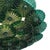 Glass Deep Teal Venetian Glass Flush Mount by Carlo Nason, Murano, Italy For Sale - Image 7 of 9