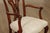 Chippendale Style Quality Set Of Eight Solid Mahogany Dining Chairs For Sale - Image 14 of 18