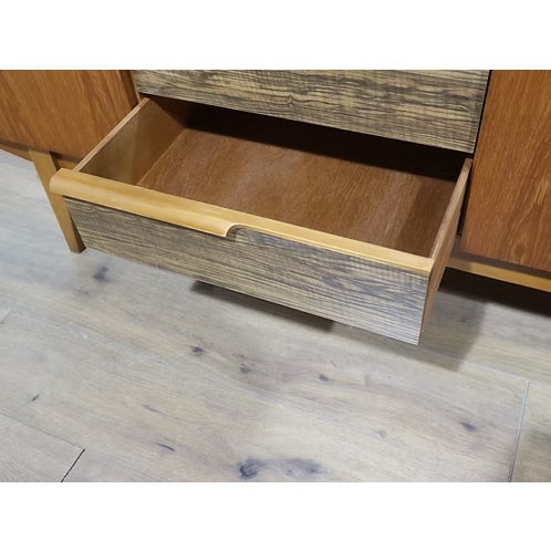 Mid Century Modern Vintage Teak British Sideboard Credenza For Sale - Image 14 of 15