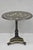 Antique English Victorian Mother of Pearl Inlay Black Lacquer Tilt Top Table For Sale - Image 4 of 18