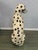 Large Hand-Painted Dalmatian Dog Sculpture This charming and lifelike Dalmatian dog sculpture makes a striking decorative...