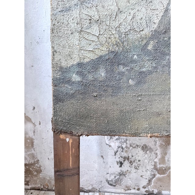 Landscape Composition, 1950, Oil Painting on Canvas For Sale - Image 14 of 18