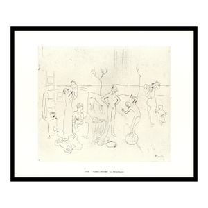 1974 Pablo Picasso Collotype "Les Saltimbanques"
