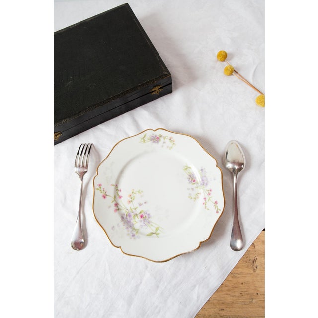 1950s French Cutlery Set in Silver Plated Metal, 1940s, Set of 24 For Sale - Image 5 of 9