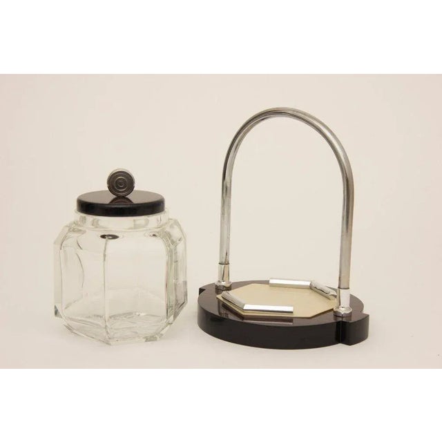 French Art Deco Ice Bucket by Louis Prodhon, 1930 For Sale - Image 3 of 8
