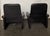 Black Leather DS-50 Lounge Chairs from de Sede, 1970s, Set of 2 For Sale - Image 3 of 9