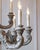 Mid 20th Century French Carved and Painted Wood Twelve-Light Chandelier For Sale - Image 9 of 18