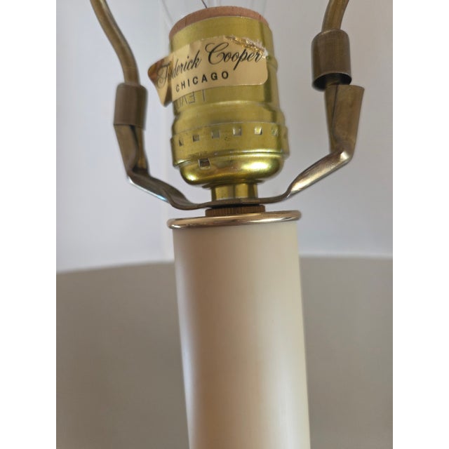 Frederick Cooper Frederick Cooper Vintage Brass Candlestick Lamp For Sale - Image 4 of 8