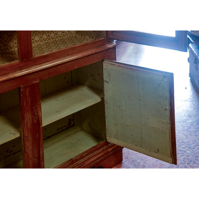 Rustic Cabinet in Fir Wood, Italy, 1800s For Sale - Image 16 of 18