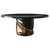 "Sparrow" Round Table with Stainless Steel, Bronze Details, Handmade Bizimyer Furniture. Unmatched. Unrivalled. Designed...