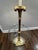 Rembrandt Lamp Company 1970s Mid-Century Modern Rembrandt Brass Bouillotte Floor Lamp With Glass Table For Sale - Image 4 of 15