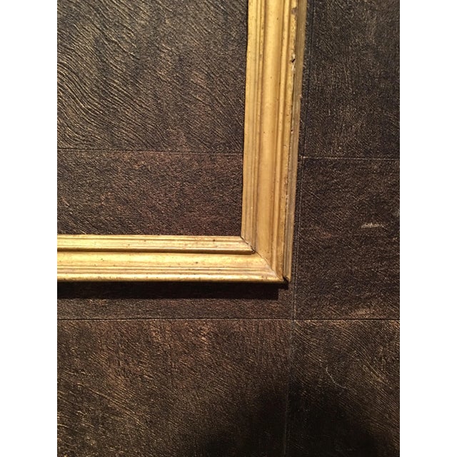 Antique Italian Giltwood Frame by Salvator Rosa, 1770s For Sale - Image 5 of 14