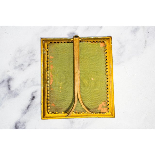 Refined Antique 19th Century Metal Framed Portrait Miniature Painting Woman For Sale - Image 16 of 16