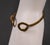 Brass Cuff Bracelet with Circles, 1980s For Sale - Image 5 of 7