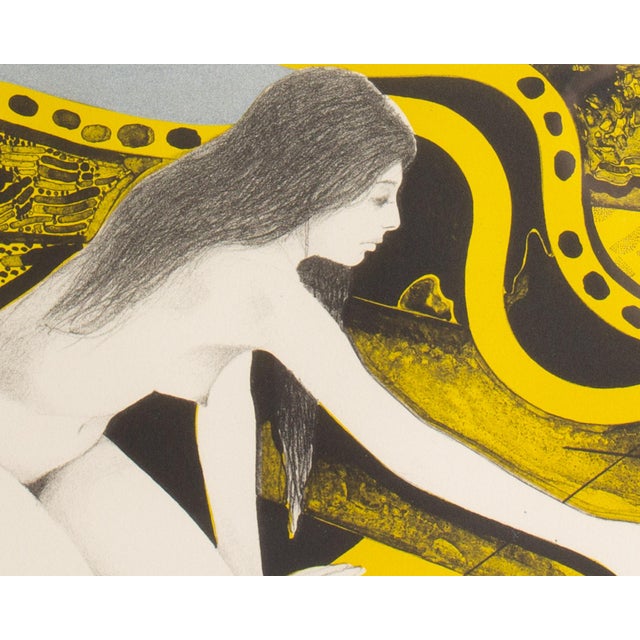Late 20th Century “211” Limited Edition Lithograph by Robert Eagerton For Sale - Image 5 of 7