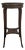 Transitional Style Mahogany Side Table For Sale