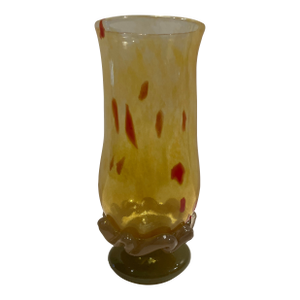 1990s Art Glass Vase by Arien