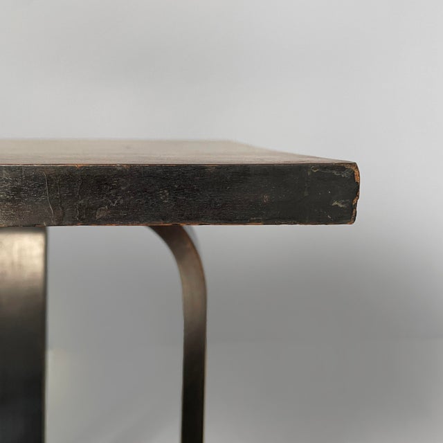 1930s Art Deco Italian Coffee Table in Wood and Black Wood, 1930s For Sale - Image 5 of 14