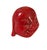 Asian Vintage Red Coral Carved Laughing Buddha Head Amulet Pendant 1" H For Sale - Image 3 of 5