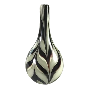1970s Handblown Art Glass Vase