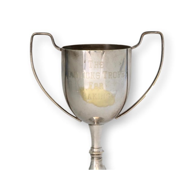 Cabin 1980s / 90s English Baking Trophy Cup For Sale - Image 3 of 4