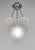 Art Deco Muller Freres French Art Deco Pendant Chandelier Circa 1930 - Frosted Glass & Nickeled Bronze For Sale - Image 3 of 14