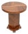 Art Deco Walnut Occasional Side Table, 1930s For Sale