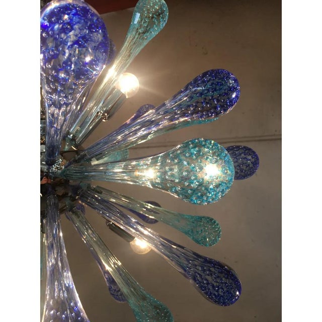 Early 21st Century Murano Glass Sputnik Chandelier by Simoeng For Sale - Image 5 of 13