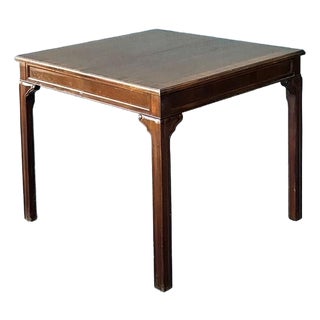 Vintage Baker Extendable Dining Table For Sale