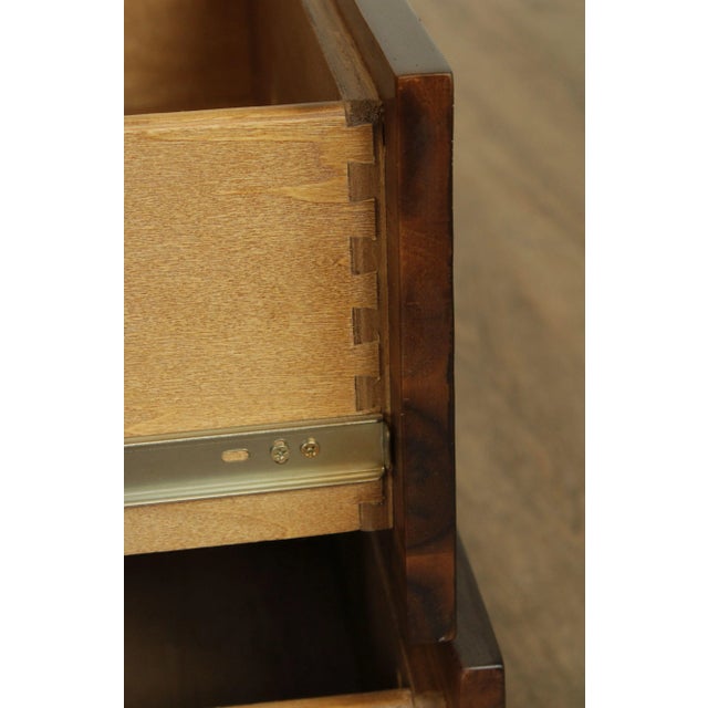 Modern Rustic 2 Drawer Nightstand For Sale - Image 11 of 13