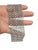 14.36 Carat Diamond Mesh Link Bracelet, 18k For Sale - Image 4 of 4