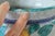 Ceramic Vintage Italian Pottery Planter W/ Floral Motif For Sale - Image 7 of 8