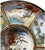 Vintage Japanese Porcelain 7-Pc Lazy Susan Sweet Meat Set Birds Flowers Gold For Sale - Image 9 of 13