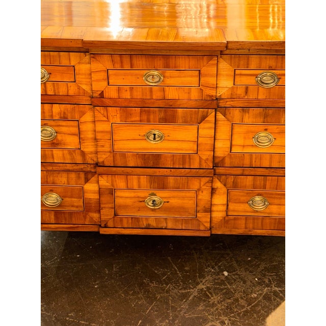 Biedermeier Period German Biedermeier Inlaid Walnut Commode For Sale - Image 3 of 7