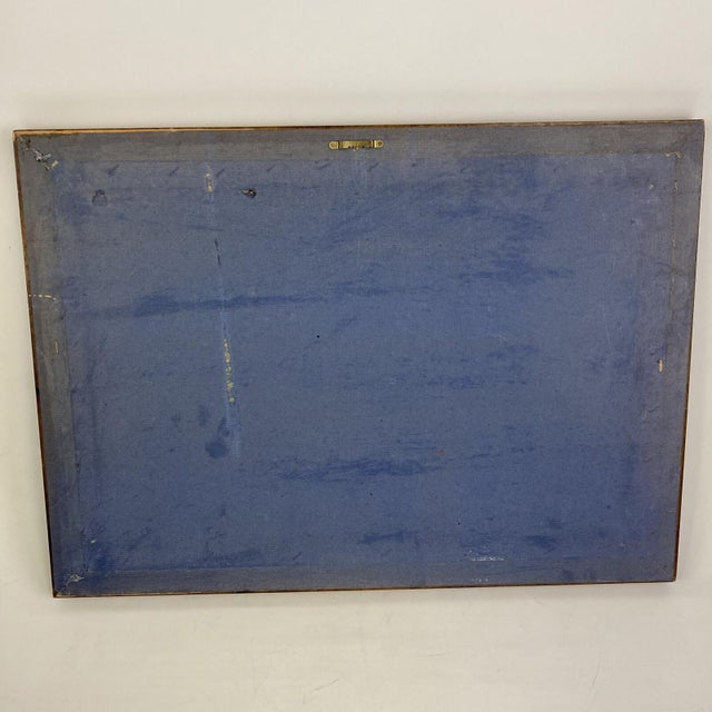 Late 20th Century VTG Wall Art Religious Last Supper Ultima Cena De Jesus Raised 3d Metal Framed For Sale - Image 5 of 9