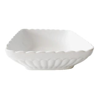 1880-1890 English Alfread Meaking Square Ironstone Bowl For Sale