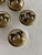 Abstract Expressionism Late Meiji Era Hand Painted Geisha Satsuma Button Set of 5 For Sale - Image 3 of 10