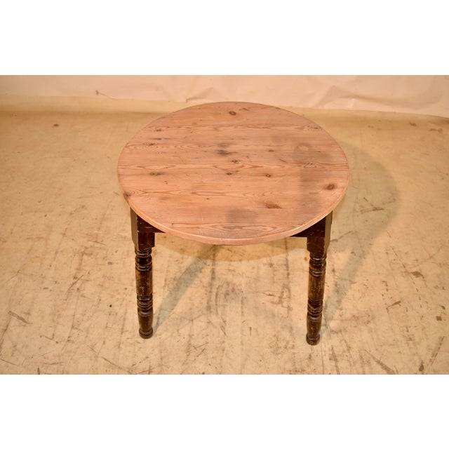 19th Century Pine Cricket Table For Sale - Image 4 of 7